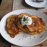 Sweet Potato Pancakes @ Back Forty