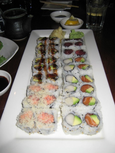 Sushi Rolls at Jin Restaurant