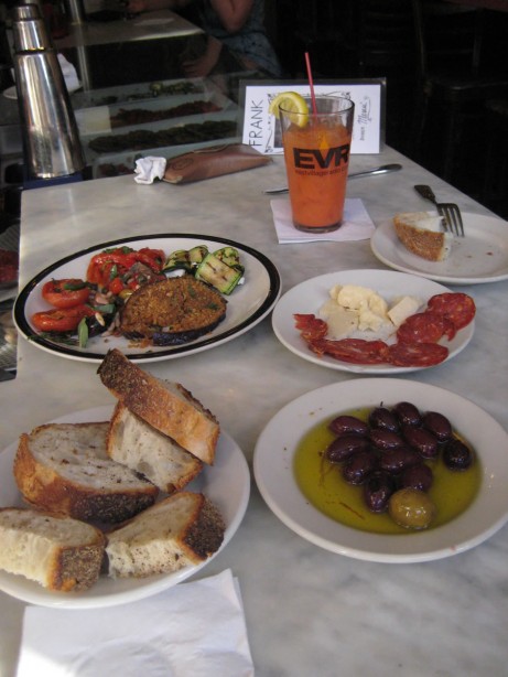 Antipasto at Frank Restaurant