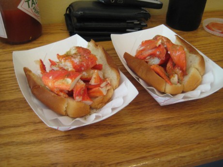 Half Lobster Rolls at Luke's Lobster