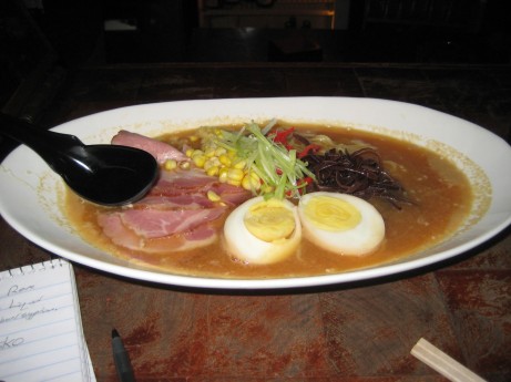 Pork Ramen at Sake Bar Satsko