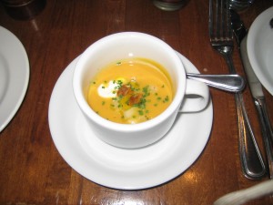 Pumpkin Soup at Jane