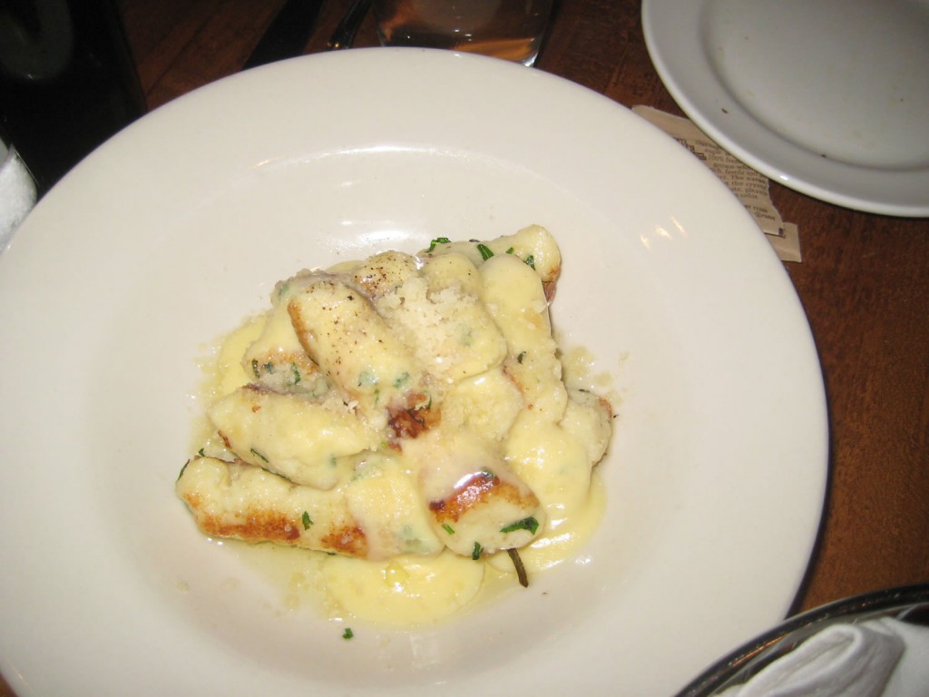 Toasted Ricotta Gnocchi