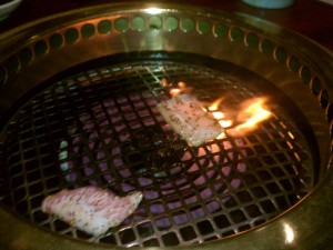 Searing Pork Belly