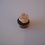 Mini Red Velvet cupcake at Tu-Lu's Gluten Free Bakery