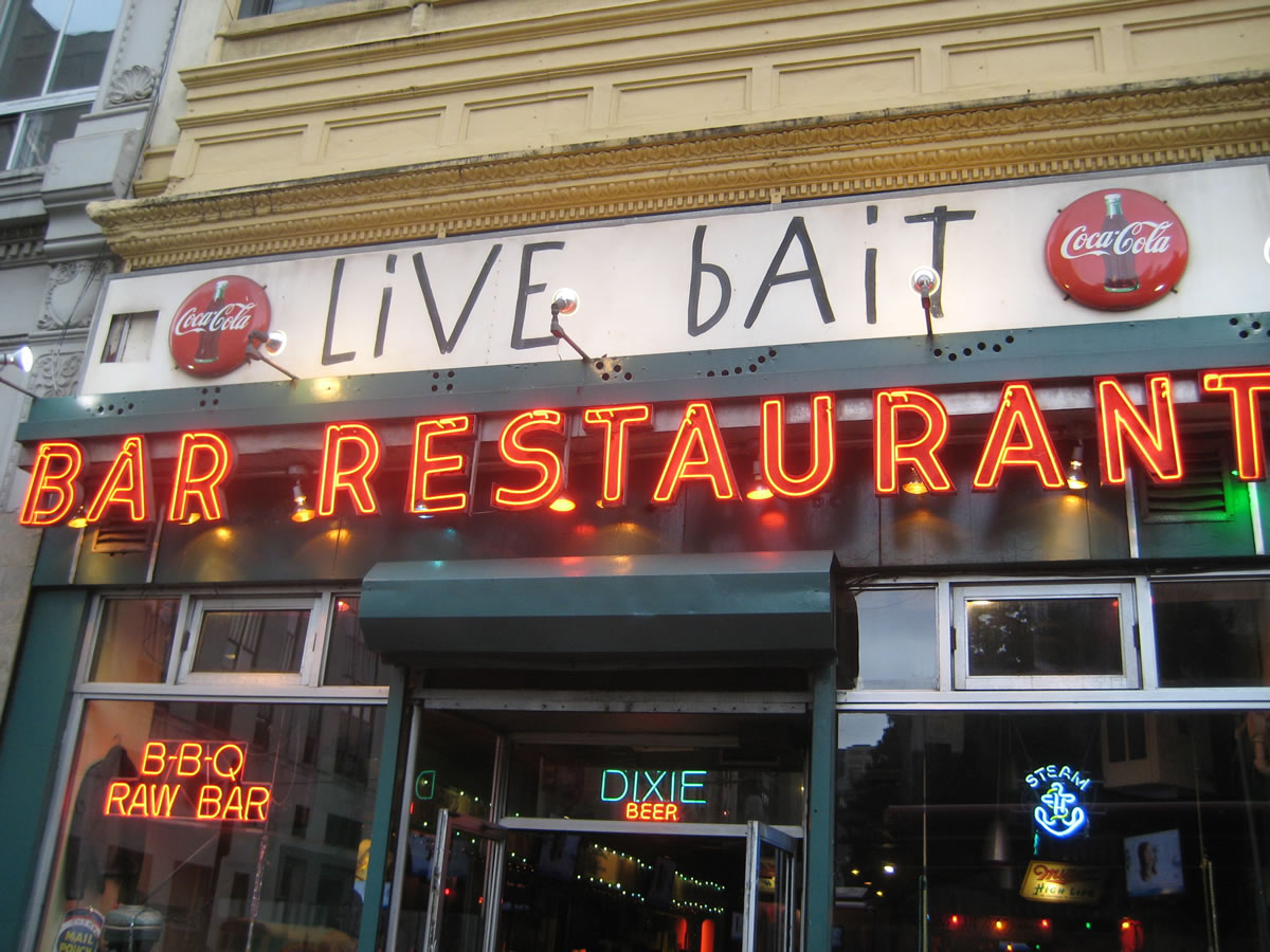 Live Bait : East Village Eats