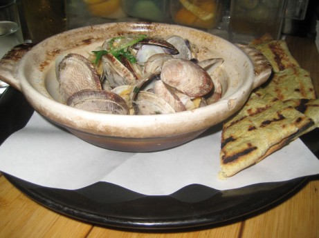 Sapporo Steamed Clams at Bond Street