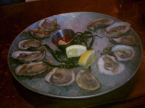 Oysters at City Crab & Seafood Company