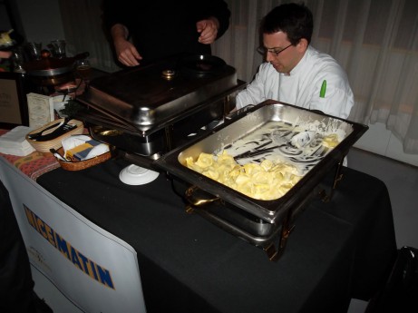 Nice Matin's Gorgonzola Tortellini @ Stinky Cheese Festival 2012