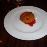 Potato & Cheese Croquette at Spina Restaurant