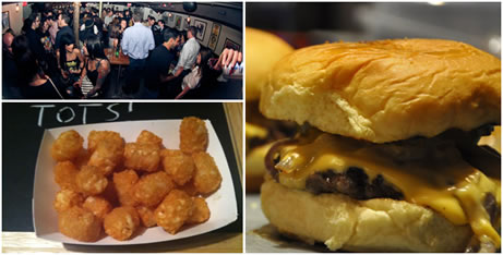 Burgers, Tots & Beer at Idle Hands