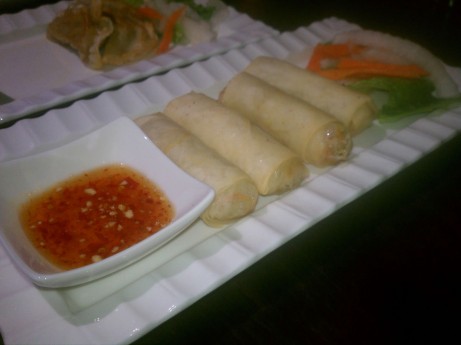 Crispy Spring Roll at Purple Ginger