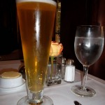 Beer at Petrossian