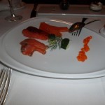 Smoked Salmon Platter at Petrossian