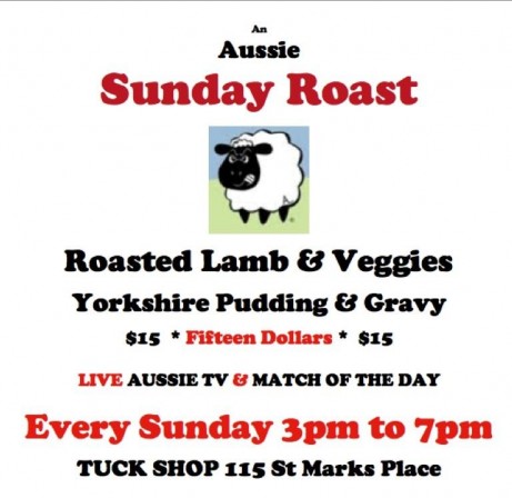 Sunday Roast at Tuck Shop