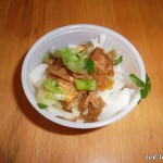 Pork Belly Rice Noodles @ Jum Mum - East Village Eats Tasting Tour 2012